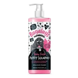 Bugalugs Puparazzi Baby Fresh Welpenshampoo mit Probiotika – Sanfte Fellpflege für Welpen & empfindliche Haut