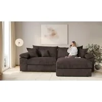 OTTO home Ecksofa Soft&Cosy XXL L-Form, B: 303 cm - OTTO. Verlässliche Qualität., Mega-Sofa, Cord oder Chenille-Struktur, mit Federkern & 4 Zierkissen