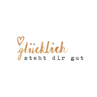 Servietten GLÜCKLICH