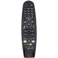 azurano Ersatz für LG AN-MR650A (EU), AKB75075301 Universal-Smart-TV-Fernbedienung (Sprachsteuerung, Mausfunktion, Direktasten für Netflix & Amazon Prime)