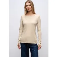 STREET ONE Langarmshirt Style Lanea mit U-Boot Ausschnitt
