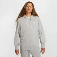 Nike Sportswear Kapuzensweatjacke M NK CLUB FT FZ HOODIE mit Kapuze, Kurzarm-Design, aus Baumwolle und Polyester, normale Länge