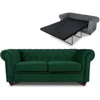 Sofnet Schlafsofa Asti 2 Bis, mit Schlaffunktion, Chesterfield Sofa 2-er, Sofagarnitur, Bettsofa