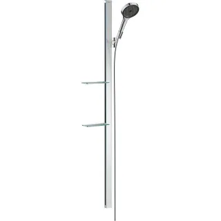 hansgrohe Rainfinity 130 3jet Brauseset 27673000 Brausekopf 130mm, Brausestange 150cm, chrom