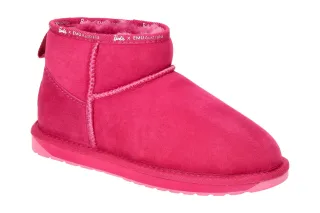 EMU W12898 BAPI Barbie Pink Damen Winterstiefelette Leder 100% Lammfell flexibel