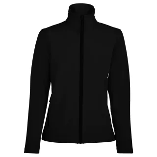 SOLS Womens/Ladies Race Full Zip Water Repellent Softshell Jacket (Schwarz)