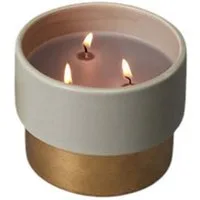 HOME DECO FACTORY Duftkerze Duftkerze "Senteur Musc Blane" 140g - blumig-pudrig