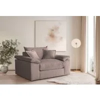 OTTO home XXL-Sessel Soft&Cosy, B: 151 cm - OTTO. Verlässliche Qualität., Mega-Sessel, Cord oder Chenille-Struktur,mit 2 Zierkissen