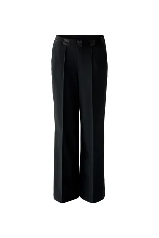 Oui - Hose zum Schlupfen black - Gr. - 44