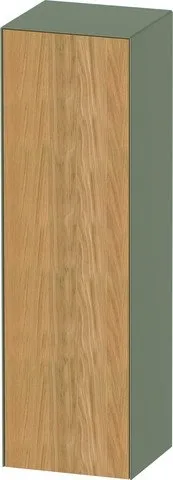 Duravit White Tulip Halbhochschrank Natur Eiche & Stein Grau Hochglanz & Matt 400x360x1320 mm - WT13 WT1332LH5H2