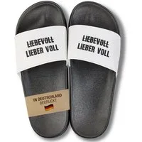 22Feels Geschenk Malle Party JGA Badelatschen Männer Männer mit Spruch Badepantolette IN DEUTSCHLAND BEDRUCKT