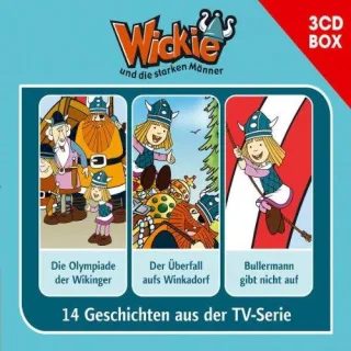 Wickie - 3-CD Hörspielbox Vol. 3 [Audio CD] Wickie und die Starken Männer