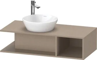 Duravit D-Neo Konsolenwaschtischunterbau wandhängend Leinen Matt 1000x480x260 mm - DE491907575 DE491907575