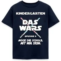 Spreadshirt T-Shirt Einschulung Das Wars Möge Die Schule Mit Mir Sein Kinder T-Shirt (1-tlg) Fällt klein aus. Wir empfehlen, eine Größe größer zu bestellen.