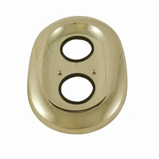 Kludi Ersatzteil Ros. kpl. m. Schrauben messing, 7526845-00 7526845-00