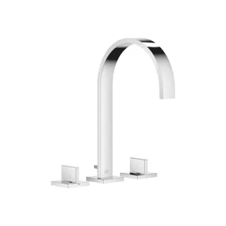 Dornbracht Waschtisch 3 Loch Armatur MEM 207157820 chrom, Ausladung 200 mm, mit Ablaufgarnitur