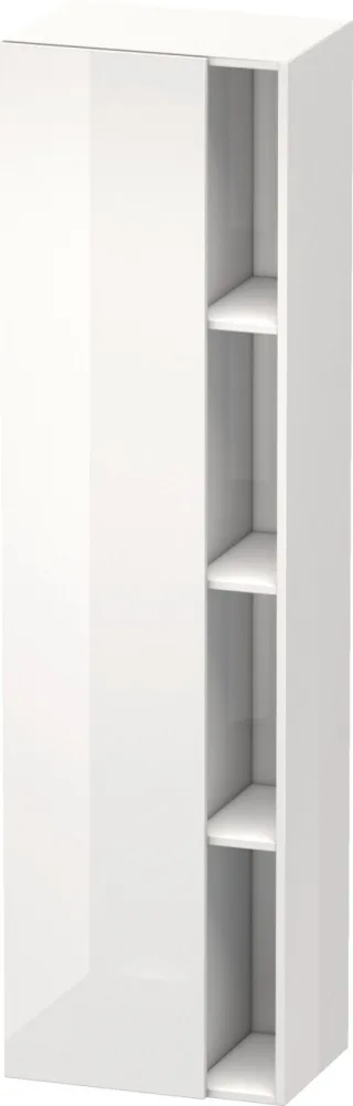 Duravit DuraStyle Hochschrank Weiß Hochglanz 500x360x1800 mm - DS1249L2222 DS1249L2222