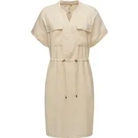 Ragwear Blusenkleid Roisa stylisches Sommerkleid mit Bindeband