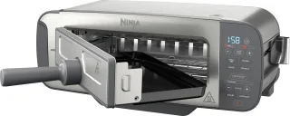 NINJA Toaster "ST202EU Ninja Foodi" 1 Schlitz 2400 W 2-in-1 Toaster, Grill & Panini-Presse