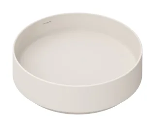 Hansgrohe Xuniva Evo S Aufsatzwaschtisch 400/400 ohne Hahnloch und Überlauf, Sandbeige Matt, 6032378 60323780
