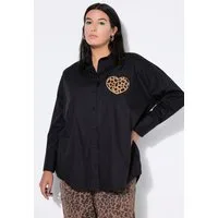 Studio Untold Hemdbluse Hemdbluse oversized Rückenprint