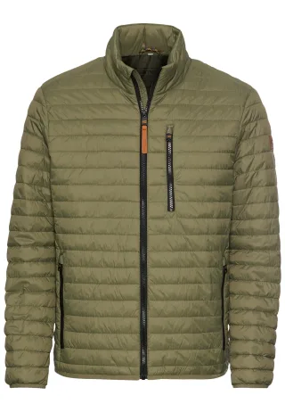 camel active - Steppblouson mit Stehkragen dusty khaki - Gr. - 58