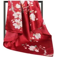 Zaewry Halstuch 90x90cm Quadratische Schals für Damen, (1-St), Mode Kopftuch Bandanas Haartuch Halstuch Haarschmuck