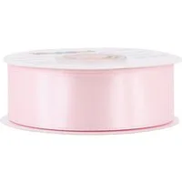 Creativery Satinband, Satinband 25mm x 25m Rolle Rose