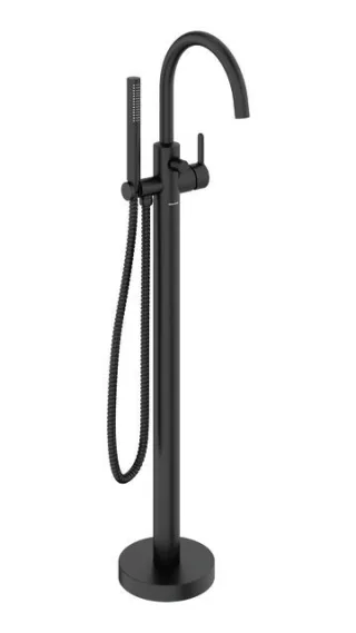 Damixa Silhouet freistehende Wannenarmatur, schwarz matt, 731426100 731426100