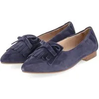 Kaerlek Kaerlek Jeanine 05 Abyss Damen Rauleder blue Ballerina