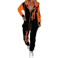 RMK Jogginganzug Damen Sportanzug The Power Design (Set), Trainingsanzug Freizeitanzug Fitness mit Kapuze