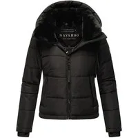 Navahoo Steppjacke Mit Liebe XIV Warme gesteppte Damen Winterjacke mit kuscheligem Kragen