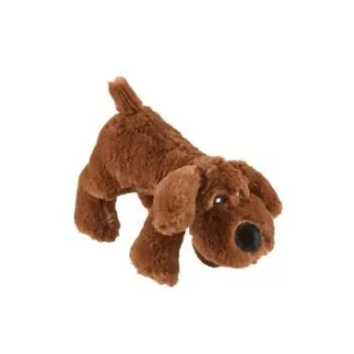 Wolters Plüschhund Hundezubehör braun S