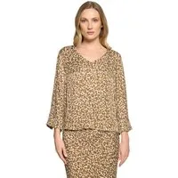 Betty Barclay Schlupfbluse Damen mit Leoprint