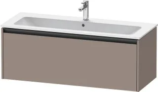 Duravit Ketho.2 Waschtischunterbau wandhängend Basalt Matt 1210x480x440 mm - K25065043430000 K25065043430000