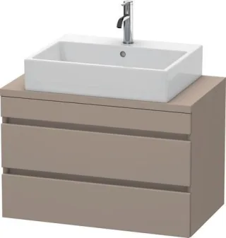 Duravit DuraStyle Konsolenwaschtischunterbau wandhängend Basalt Matt 800x478x512 mm - DS530704343 DS530704343