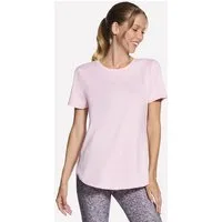 Skechers Funktionsshirt Tunic Tee mit Markenlabel, aus Polyester und Elasthan, elastisches Material