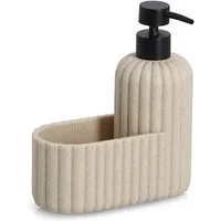 Zeller Present Seifenspender zeller Seifenspender LUND LBH 17x8x19 cm beige