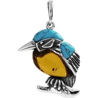 OSTSEE-SCHMUCK Kettenanhänger Ostsee-Schmuck Anhänger Vogel Anhänger Vogel (1-tlg)