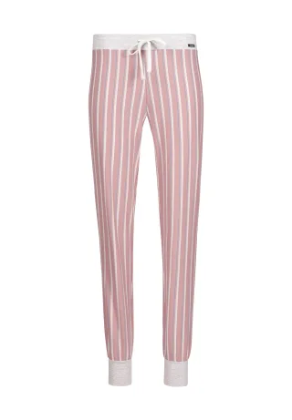 SKINY - Skiny Damen Hose lang Night In Mix & Match woodrose stripes - Gr. - 44