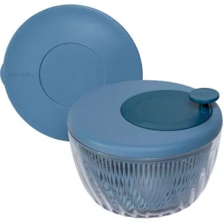 Guzzini Salatschleuder Spin&Store, Deep Air blue