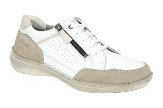 Josef Seibel Herrenschuhe 44911 TE930 001 NEW ANVERS 11 Wei? Bequeme Schn?r H...