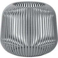 blomus Windlicht LITO Laterne Steel Gray small 17 cm