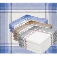 Betz Taschentuch 12 Stück Herren Stoff Taschentücher Set Martin Dessin 08 Gr40x40cm, (Dessin 08, 12-St)