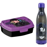 Wednesday Lunchbox Wednesday 2 tlg. Lunchset Brotdose Trinkflasche Flasche 660 ml, (2-tlg., Spar-Set)