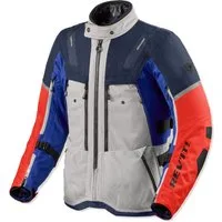 Revit Motorradjacke Sand 5 H2O wasserdichte Motorrad Textiljacke 3-Lagen-Laminat,herausnehmbares Innenfutter,herausnehmbare Membra