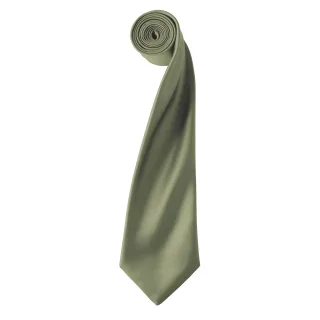 Premier - "Colours" Krawatte für Herren/Damen Unisex (Oliv)