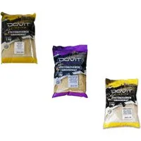 DOVIT FISHING Kunstköder 3er Spar-Set Grundfutter 3kg - ver. Aromen - Feeder Karpfenfutter, (Spar-Set), Für Karpfen, Brassen, Schleien, Rotaugen, Karausche, Graskarpfen
