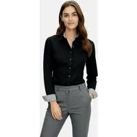 HEVENTON Hemdbluse aus reiner Baumwolle