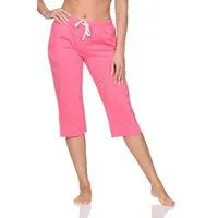 Normann Relaxanzug Damen Schlafanzug Pyjama Capri-Hose 3/4-lang - perfekt zu kombinieren